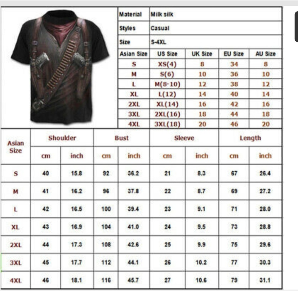 3d Men's T-Shirt View 4